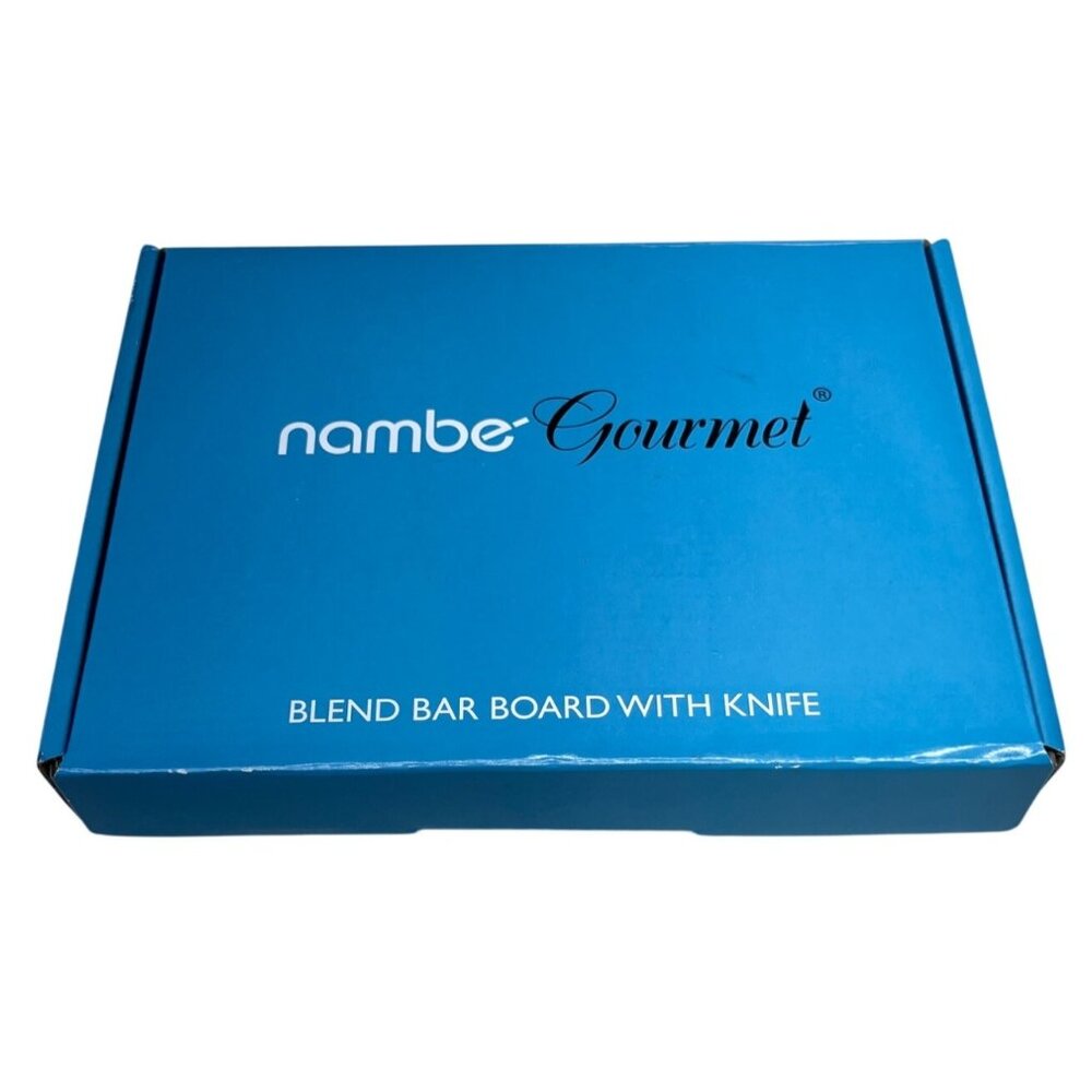 NWT 2013 Nambe Neil Cohen Blend Bar Board with Knife MT0648